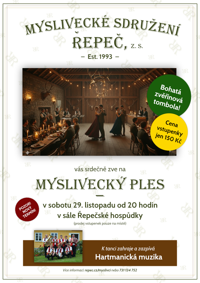 Myslivecký ples 2025