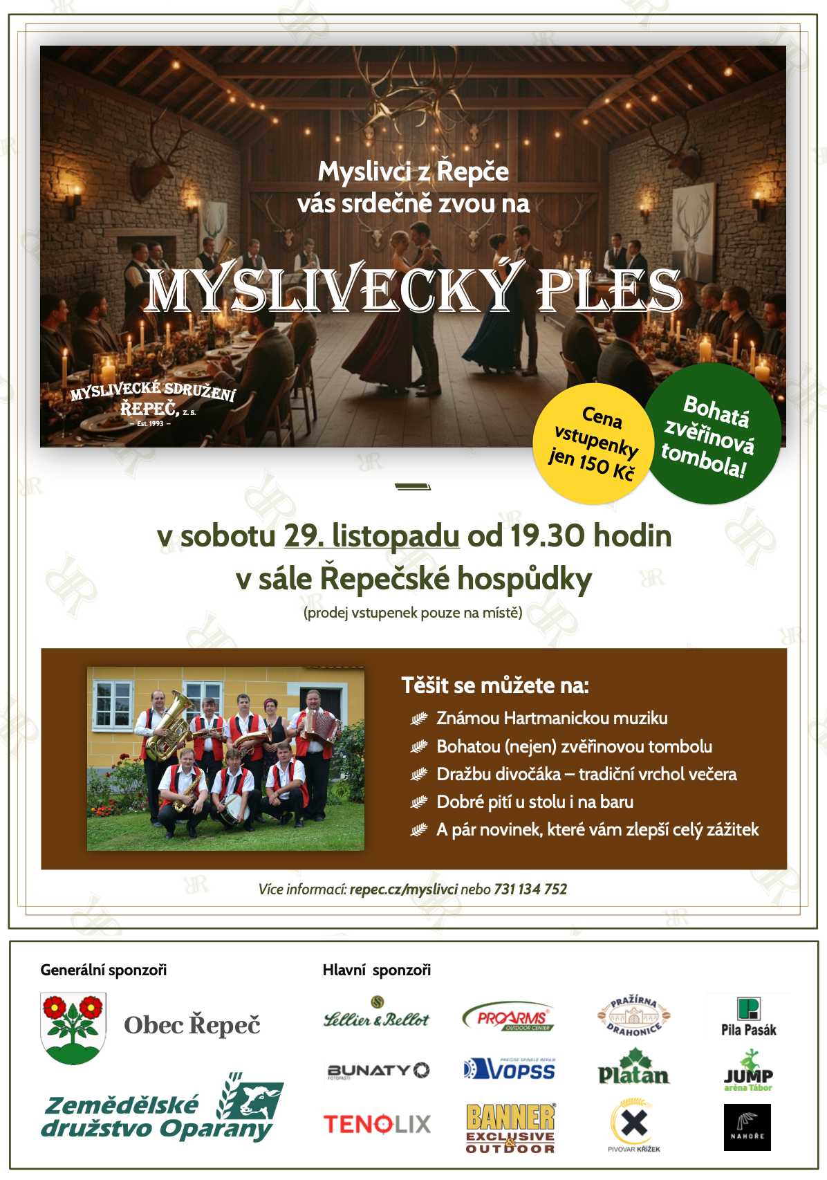 Myslivecký ples 2025